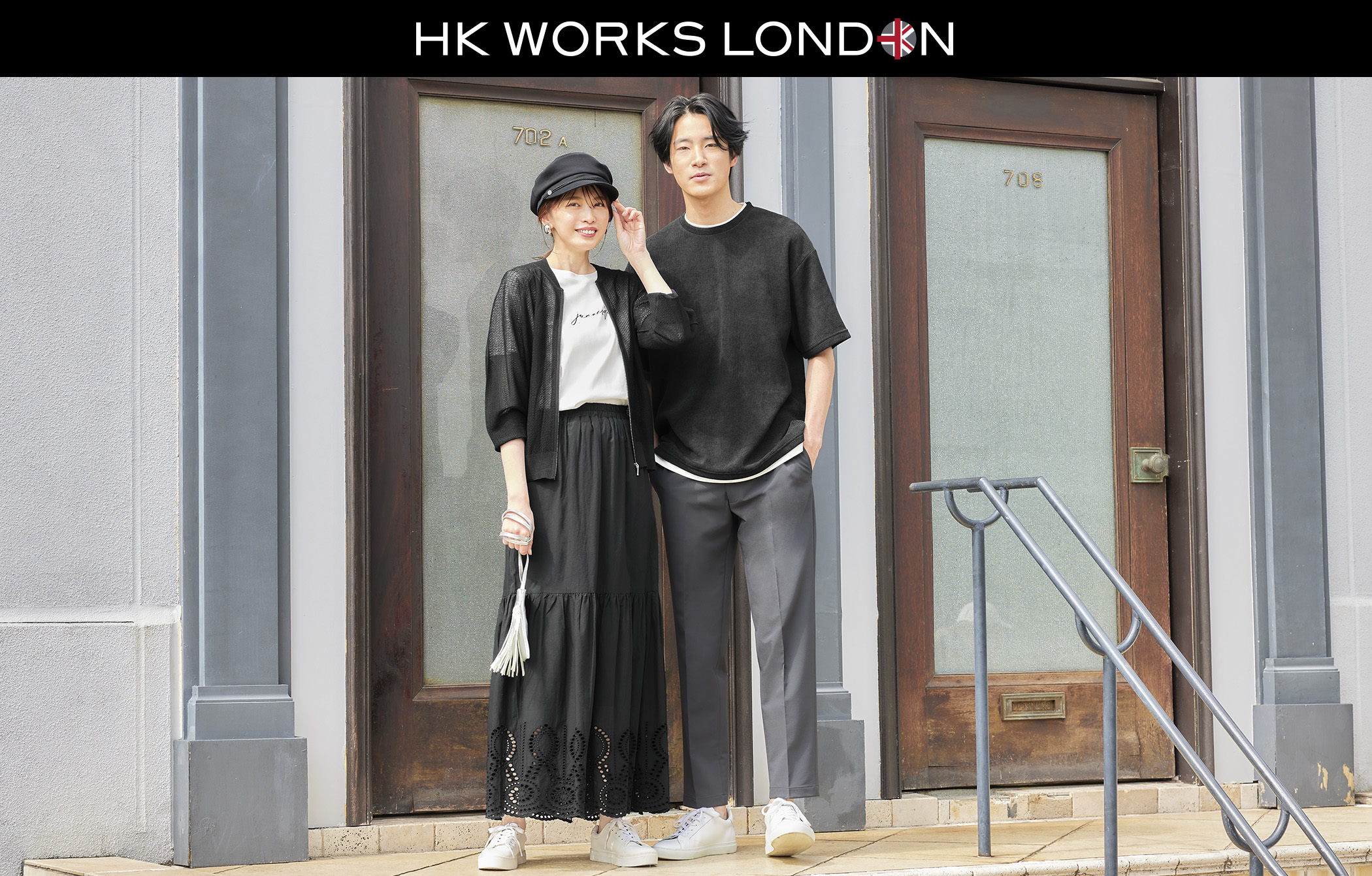 HK WORKS LONDON レディース パンツ スーツ セットアップ M